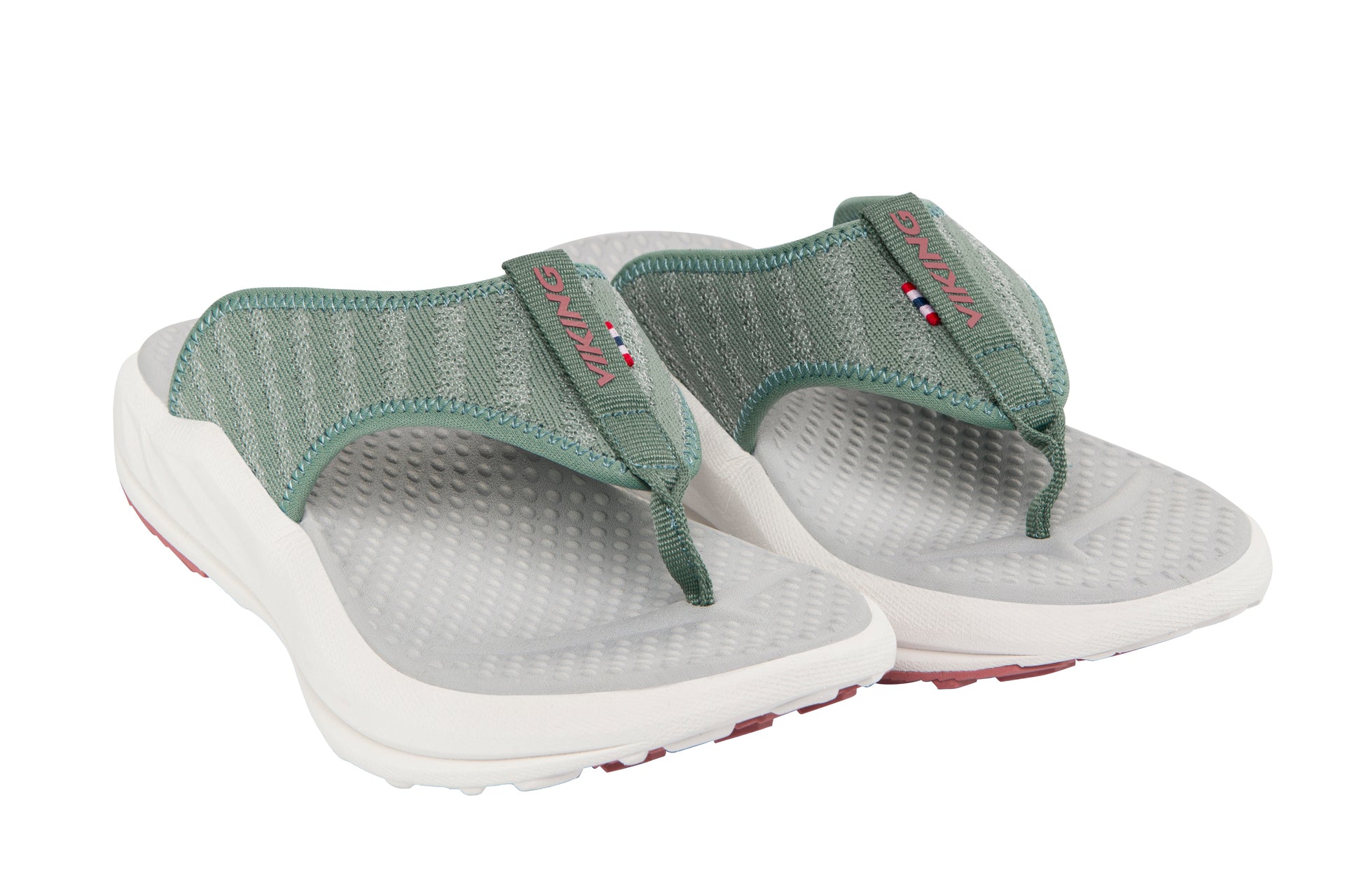 Viking Balance Flip-Flop W Green/Old Rose