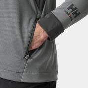 Helly Hansen Helly Hansen Tech Activ sweatshirt zip, grey